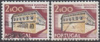 PORTUGAL  N°1222/22a__OBL VOIR SCAN-avec Et Sans Phosphore - Oblitérés