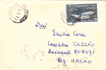 FISH STAMP, 1962, COVER, ROMANIA - Lettres & Documents