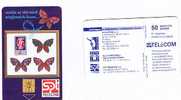 REPUBBLICA CECA (CZECH REPUBLIC) - SPT TELECOM CHIP - 1994 FARFALLE: BUTTERFLIES    N. 36 / 02.94 - USED - RIF. 3263 - Butterflies