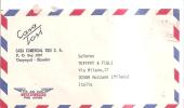 62162)lettera Aerea Ecuador + Annullo 1-6-1982 - Uganda (1962-...)
