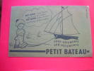 BUVARD -PETIT BATEAUX-SOUS VETEMENTS-SUR-VETEMENTS-ILLUSTRATION D'APRES BEATRICE MALLET - Kleidung & Textil