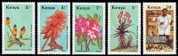 (010) Kenya / Kenia  Medical Plants / Heilpflanzen / Flora  ** / Mnh  Michel 410-14 - Kenya (1963-...)