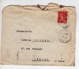 Enveloppe Postée à VENDENHEIM (Bas Rhin) En 1929 Avec Au Verso Un Texte Inhabituel - Briefe U. Dokumente