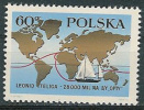POLAND 1969 TELIGA CIRCUMNAVIGATION OF GLOBE WORLD NHM Maps Ships Yachts Writer Journalist Translator Sailor WW2 Gunner - Unused Stamps