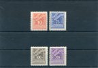 1943-Greece- "Lithographic" Postage Due Issue- Complete Set MH - Ungebraucht