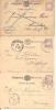 LOT DE 3 ENTIERS  POSTAUX - Postal  Stationery