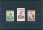 1943-Greece- "Children´s Welfare" Regular & Charity Issue- Complete Set MH/MNH (25+25Dr. Toned Gum) - Unused Stamps