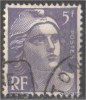 France - Marianne De Gandon - N° YT 883 Obl. - 1945-54 Marianne Of Gandon