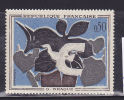 FRANCE N° 1319 50C POLYCHROME LE MESSAGER DE BRAQUE CADRE ET BORDURES DECALES  NEUF SANS CHARNIERE - Ongebruikt