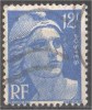 France - Marianne De Gandon - N° YT 812 Obl. - 1945-54 Marianne (Gandon)