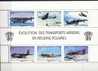 TAAF 2012. Airplanes. Bloc. MNH(**) - Blocks & Sheetlets