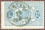 Heimat Schweden NÄRTUNA 1890-0?-18 Vollstempel Auf Dienst Mi#D6B 12 Ore - Service