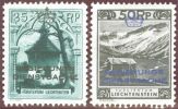 Liechtenstein Dienst 1932 Zu#D5C+D6C * Falz Gezähnt 10.5/11.5 - Servizio