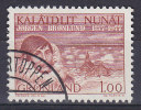 Greenland 1977 Mi. 104   1.00 Kr Jørgen Brøndlund, Dolmetscher SUKKERTOPPEN Cancel (Cz. Slania) - Gebraucht