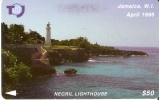 TARJETA DE JAMAICA DE NEGRIL LIGHTHOUSE  19 JAMA - Faros