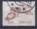Greenland 1981 Mi. 132    5.00 Kr 1000. Jahrestag Der Besiedlung Grönlands Tunit-Dorset-Kultur Walrossjagd - Used Stamps
