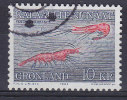 Greenland 1983 Mi. 133    10 .00 Kr Meerestiere Tiefsee-Garnele (Cz. Slania) - Usados