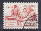 Greenland 1979 Mi. 116    1.30 Kr + 20 Ø Geburtstag Von Knud Rasmussen Polarforscher - Gebruikt