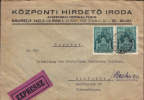 Hungary-1916-Envelope Custom (Central Publicity Agency) Circulated Bistritza (now Romania) - Briefe U. Dokumente