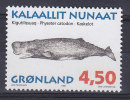 Greenland 1996 Mi. 290 Y     4.50 Kr Wale Whale Kaslelot Flour Paper MNH** - Nuevos