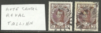 Estland Estonia MUTE Cancel Tallinn Reval On Russland Russie Michel 86 Romanov - Gebraucht