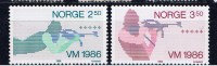 N Norwegen 1986 Mi 940-41 Mnh Sport - Ungebraucht