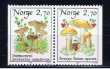 N Norwegen 1987 Mi 969-70 Mnh Pilze - Neufs