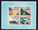 N Norwegen 1987 Mi Bl. 8 975-78 Mnh - Unused Stamps