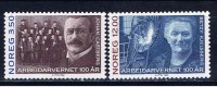 N Norwegen 1993 Mi 1133-34 Mnh - Ungebraucht