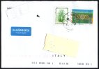 UNGHERIA 2012 - BUSTA VIAGGIATA PER L'ITALIA - FRANCOBOLLO 2002 - AMBIENTE / ENVIRONMENT - Marcophilie