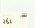 SWITZERLAND OLYMPIC GAMES LAUSANNE 1984 - FDC INTL COMMITTEE W 1 ST 80 POST BERN-LOCARNO BERN FEB 21, 1984 RE SW 1 - Lettres & Documents