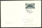 1951 TRIESTE A FDC SALONE DELL'AUTO - NO TIMBRO DI ARRIVO - Poststempel