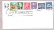 FDC Thomas Jefferson - Plus Additional Stamp - 1991-2000