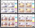 South Africa - 1989 - Paintings By Jacob Hendrik Pierneef - Control Blocks - Unused Stamps