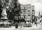 REAL PHOTO POSTCARD HOTEL SCHREURS HASSELT BELGIQUE BELGIUM CARTE POSTALE MOTORCYCLE - Hasselt