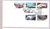 FDC  Sporty Cars - 5 Stamps - 2001-2010