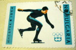 Bulgaria 1964 Innsbruck Winter Olympics Speed Skating 1s - Used - Usados