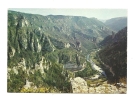 Cp, 48, Les Gorges Du Tarn, Vue Panoramique Prise Du Point Sublime, Voyagée 1989 - Other & Unclassified