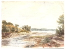 BELLE PETITE AQUARELLE: Localisée Au Dos , Pointe Saint Gwenaël à 3km De LORIENT - Autres & Non Classés