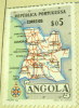 Angola 1955 Map Of Angola 5c - Mint - Angola