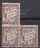 N° 29 Taxes 10c Brun Type Duval - 1859-1959.. Ungebraucht
