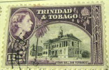 Trinidad And Tobago 1953 Town Hall San Fernando 12c - Used - Trinidad En Tobago (...-1961)