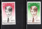 New Zealand 1973 Prince Edward Health Stamps MNH - Nuovi