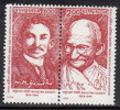 India MNH 1995, Se-tenent Pair, Gandhi South Africa Conference, Joint Issue - Unused Stamps