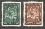 Slovaquie, Yvert N° 70 Et 73**; MNH; Cor De Poste; PETIT PRIX!!!, A étudier!!! - Unused Stamps