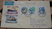 ==RUSLAND 1979 R-BRIEF RIGA Schiffe - Covers & Documents
