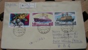 ==RUSLAND 1978 R-BRIEF RIGA Schiffe And Space - Storia Postale