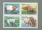 Canada Scott # 1532a - MNH VF Complete  Block Of 4 Dinosaur - Neufs