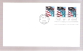 FDC Statue Of Liberty And U.S. Flag - 2001-2010