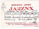 CARTE RADIO QSL - JAPON - SHIZUOKA - 1976. - Amateurfunk